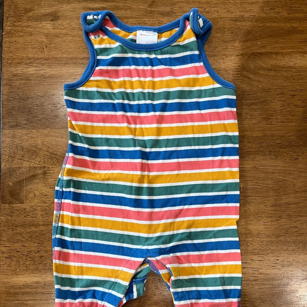 EUC Hanna Andersson one piece 3-6 mos